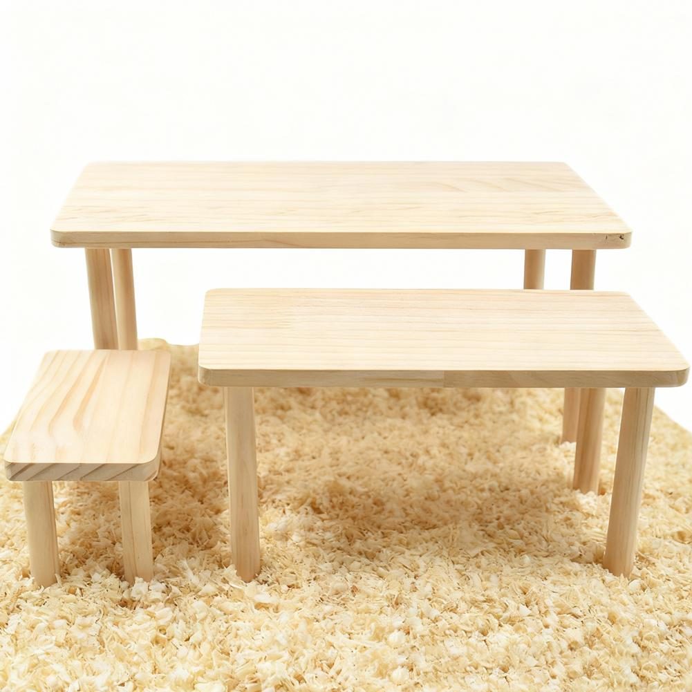 Wooden Platform Table