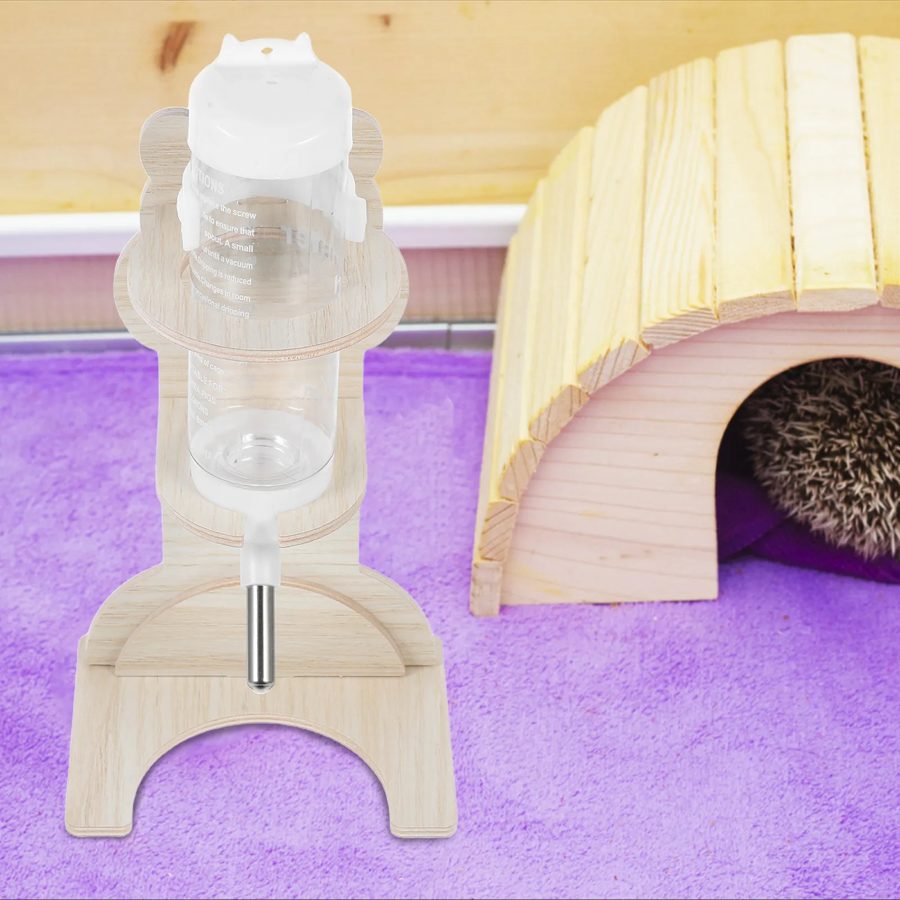 Wooden Water Bottle Stand